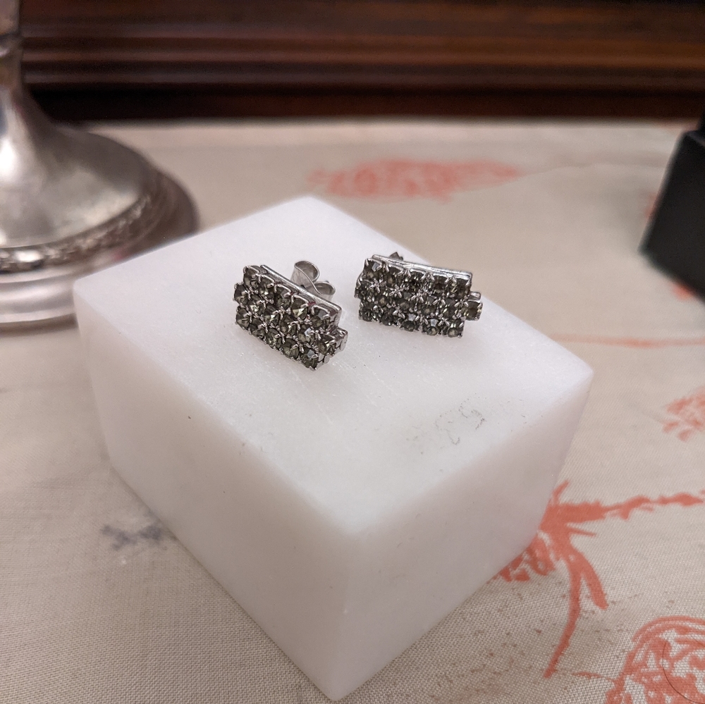 Madewell Triple-Take Studs, Worn Rhodium